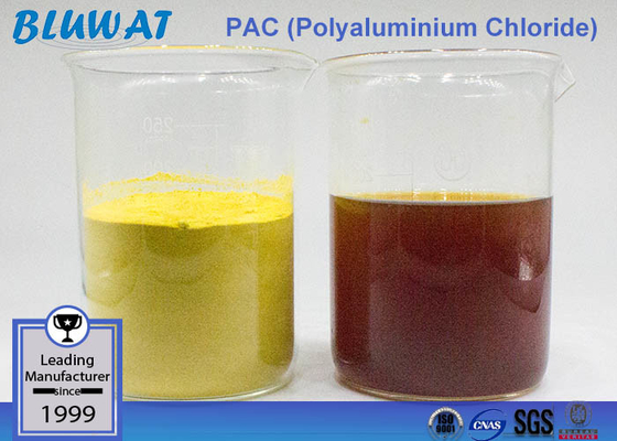 জল পরিশোধক রাসায়নিক জন্য হলুদ গুঁড়া পিএসি Polyaluminium ক্লোরাইড Coagulant