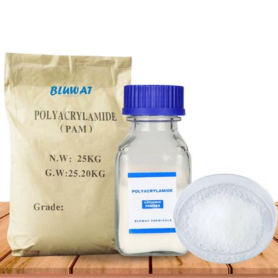 কেনা কাঁচা পানি চিকিত্সা জন্য উচ্চ Molcular ওজন Cationic Polyacrylamide পাউডার অনলাইন উত্পাদন
