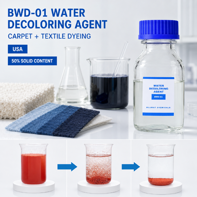 কেনা BWD-01 ক্যাটিওনিক পলিমার ব্যবহার করে টেক্সটাইল বর্জ্য জলের চিকিত্সার জন্য 50% শক্ত পদার্থের সাথে জল রঙিন এজেন্ট অনলাইন উত্পাদন