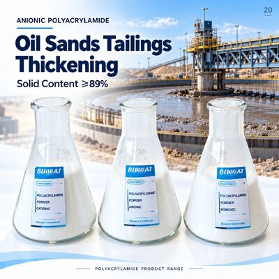 কেনা Anionic Polyacrylamide APAM 20-100 Mesh 89% Min Solid for Oil Sands Tailings Thickening CAS 9003-05-8 ISO 9001 Manufacturer 750kg Net Big Bag অনলাইন উত্পাদন