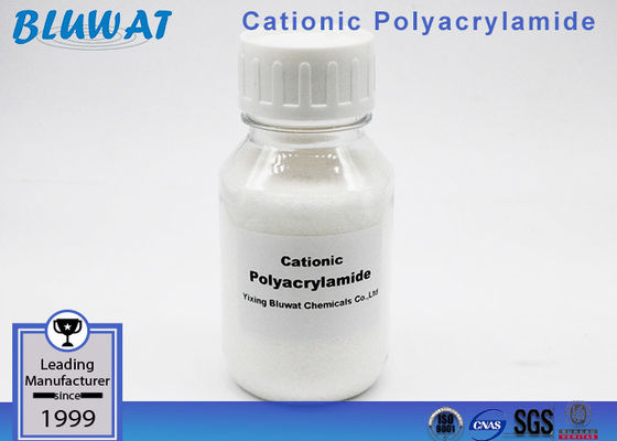 কেনা জল দ্রবণীয় পলিমার Cationic Polyacrylamide সমান C491 অনলাইন উত্পাদন