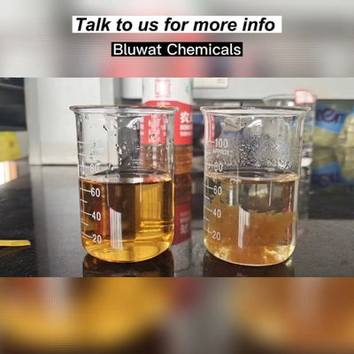 কেনা ব্লুওয়াট ওয়াটার ডিকলারিং এজেন্ট ডাইসিয়ানডিয়ামাইড ফর্মালডিহাইড রেজিন দ্বারা রাসায়নিক অপসারণ চিকিত্সা অনলাইন উত্পাদন