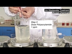 কোগুলেশন এবং ফ্লোকুলেশন -- কালি বর্জ্য জল চিকিত্সা